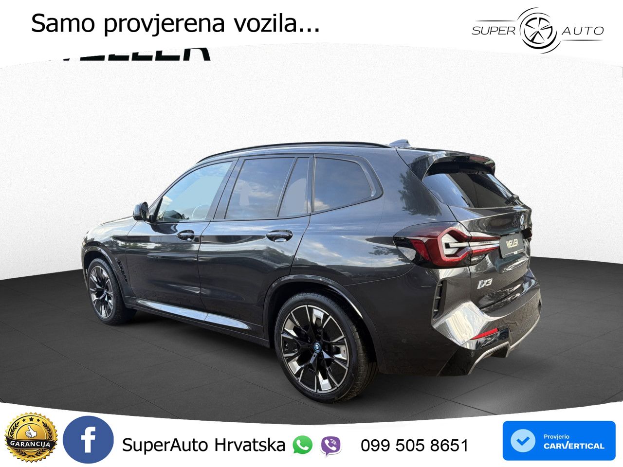 BMW iX3 80 kWh (286 KS)