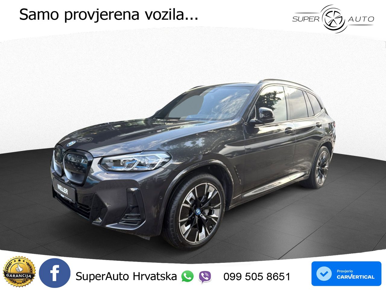 BMW iX3 80 kWh (286 KS)