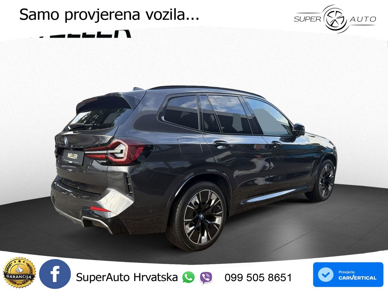 BMW iX3 80 kWh (286 KS)