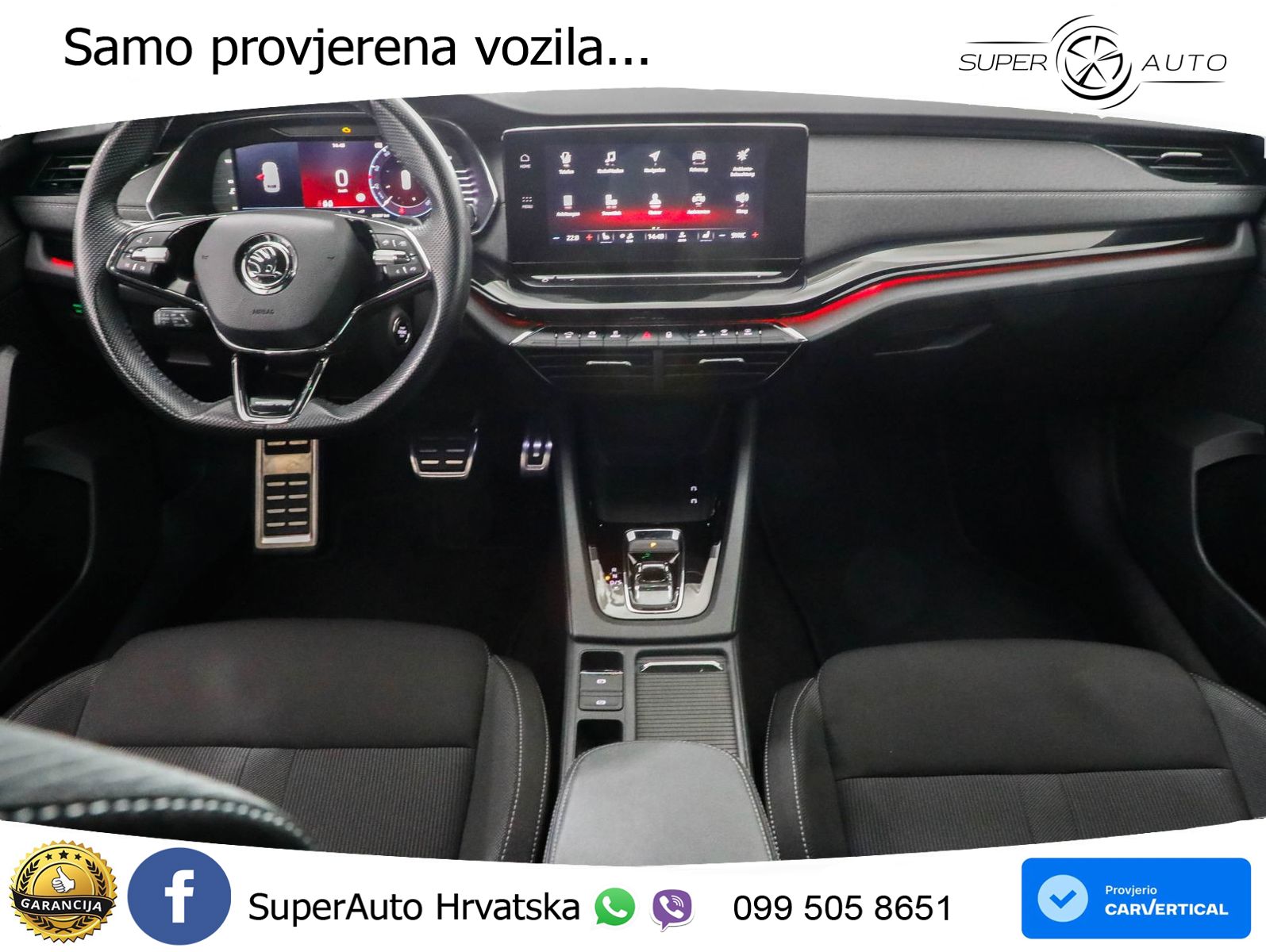 Škoda Octavia Combi 2.0 TDI (150 KS) DSG SportLine LED+GR SJED+ACC