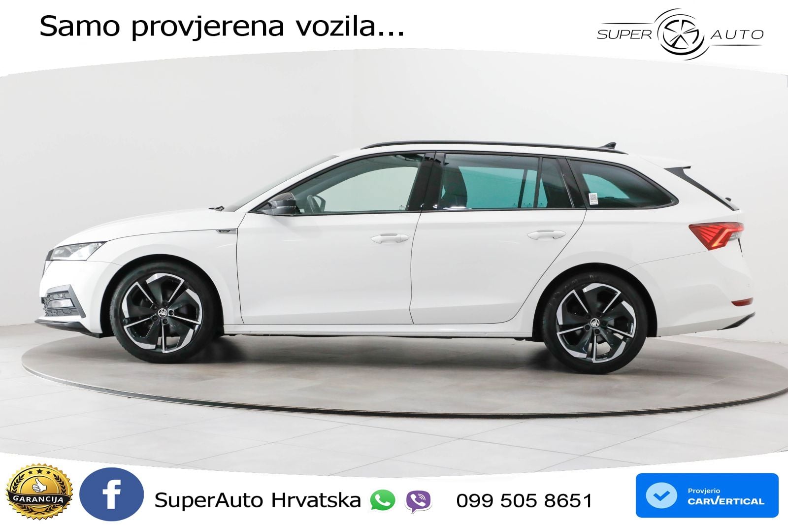 Škoda Octavia Combi 2.0 TDI (150 KS) DSG SportLine LED+GR SJED+ACC
