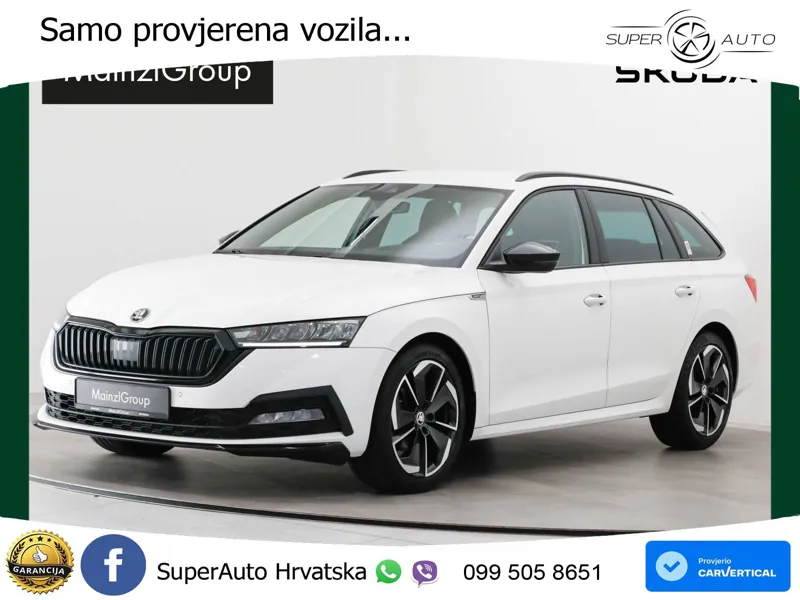 Škoda Octavia Combi 2.0 TDI (150 KS) DSG SportLine LED+GR SJED+ACC