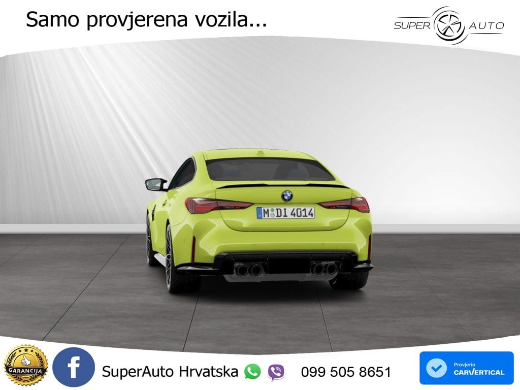 BMW M4 Competition 3.0 (530 KS) xDrive Steptronic LED+GR SJED+ACC