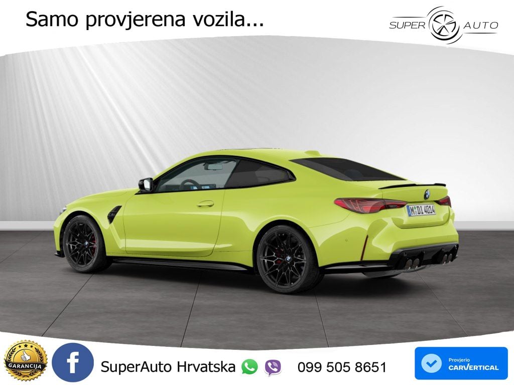 BMW M4 Competition 3.0 (530 KS) xDrive Steptronic LED+GR SJED+ACC