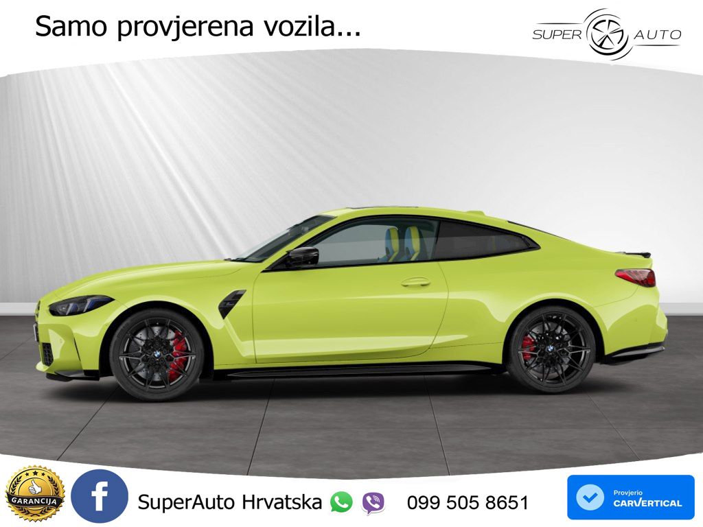 BMW M4 Competition 3.0 (530 KS) xDrive Steptronic LED+GR SJED+ACC