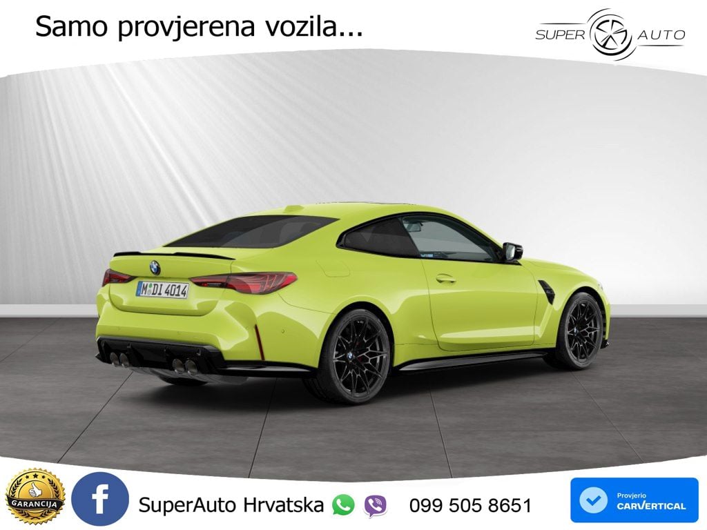 BMW M4 Competition 3.0 (530 KS) xDrive Steptronic LED+GR SJED+ACC