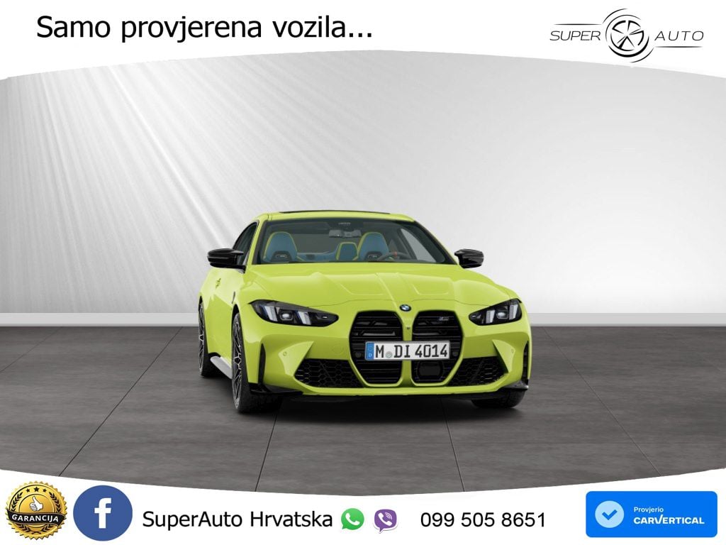 BMW M4 Competition 3.0 (530 KS) xDrive Steptronic LED+GR SJED+ACC