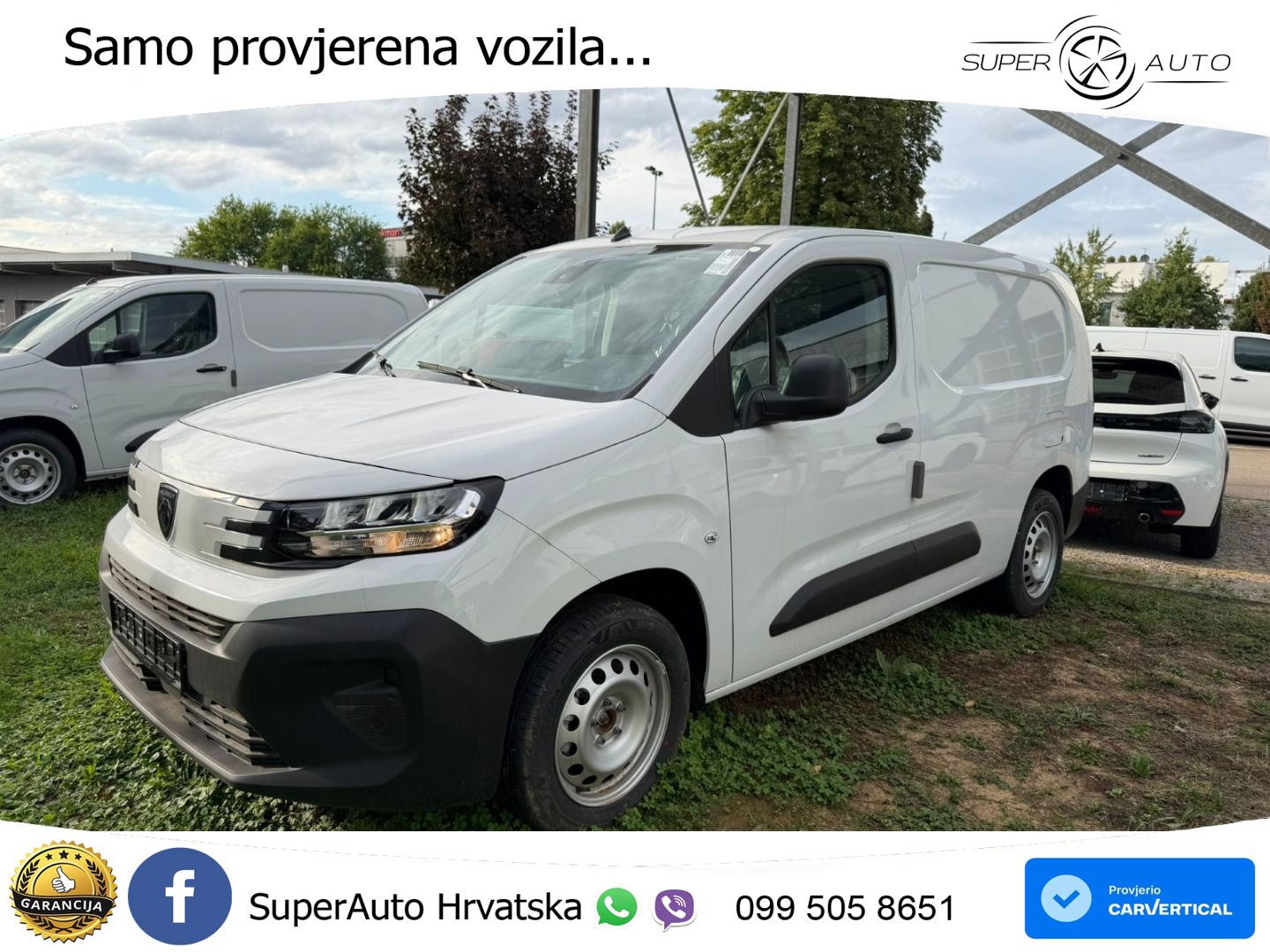 Peugeot Partner L2H1 XL LED DAB Fernlichtass. Verkehrsze 131 KS