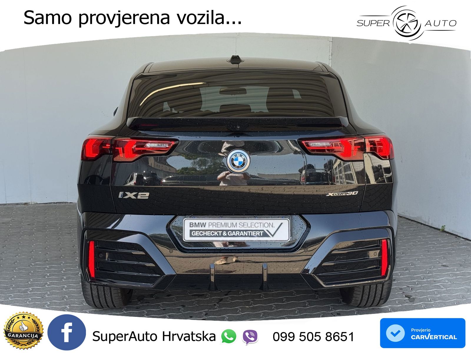 BMW iX2 66.5 kWh (313 KS) xDrive30