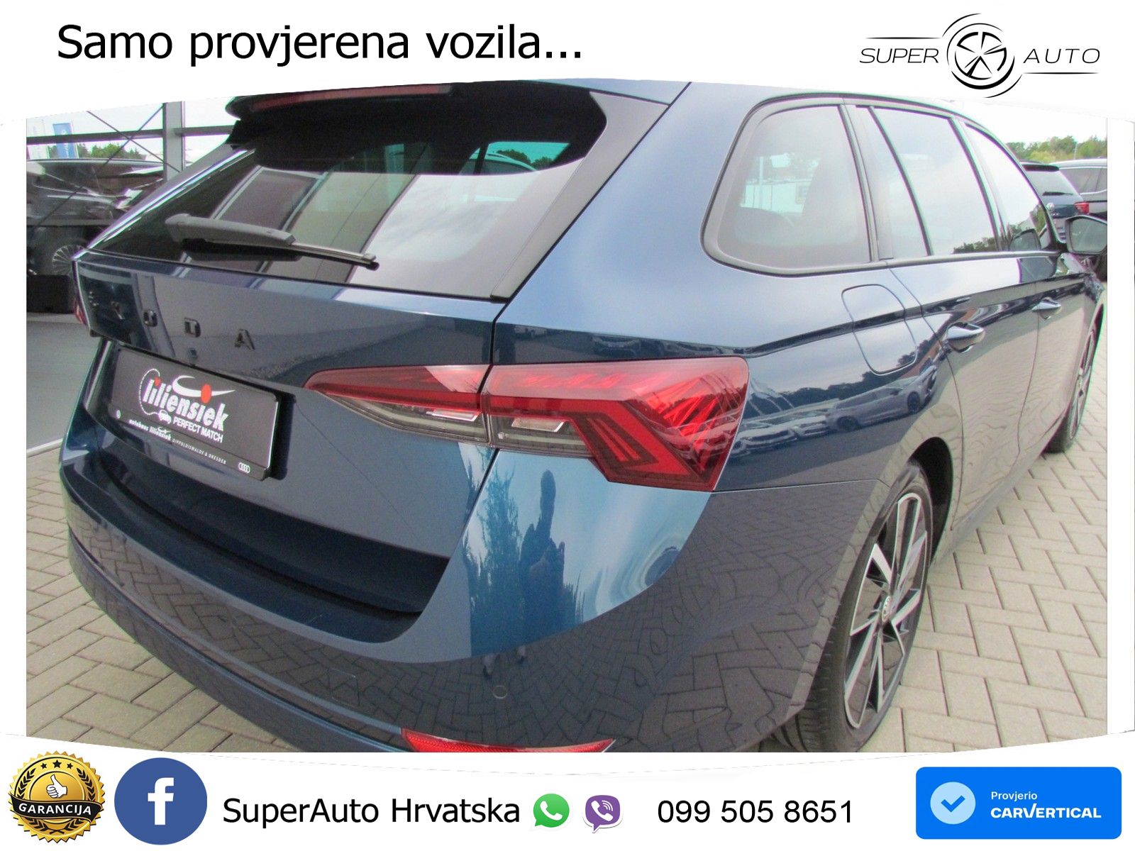 Škoda Octavia Combi 2.0 TDI (150 KS) MATRIX+GR SJED+KAM