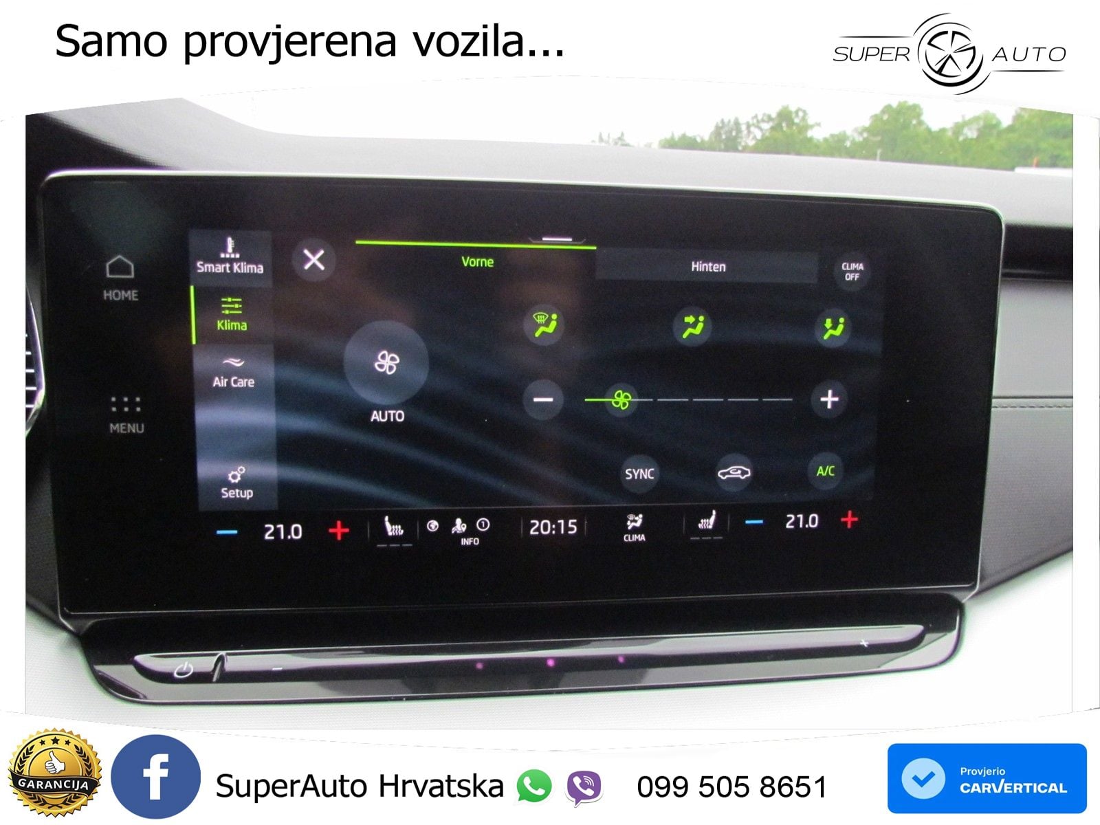 Škoda Octavia Combi 2.0 TDI (150 KS) MATRIX+GR SJED+KAM