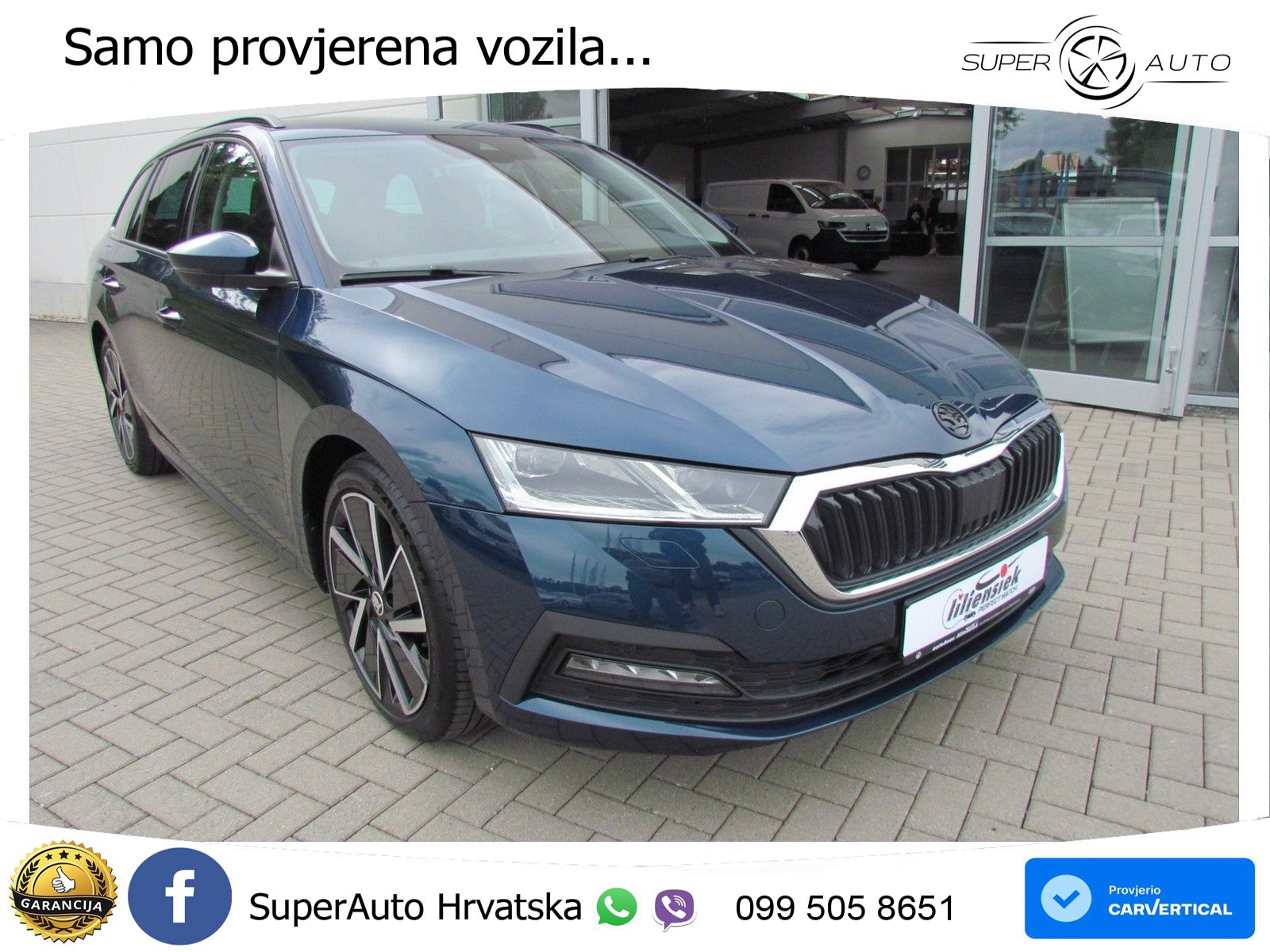 Škoda Octavia Combi 2.0 TDI (150 KS) MATRIX+GR SJED+KAM