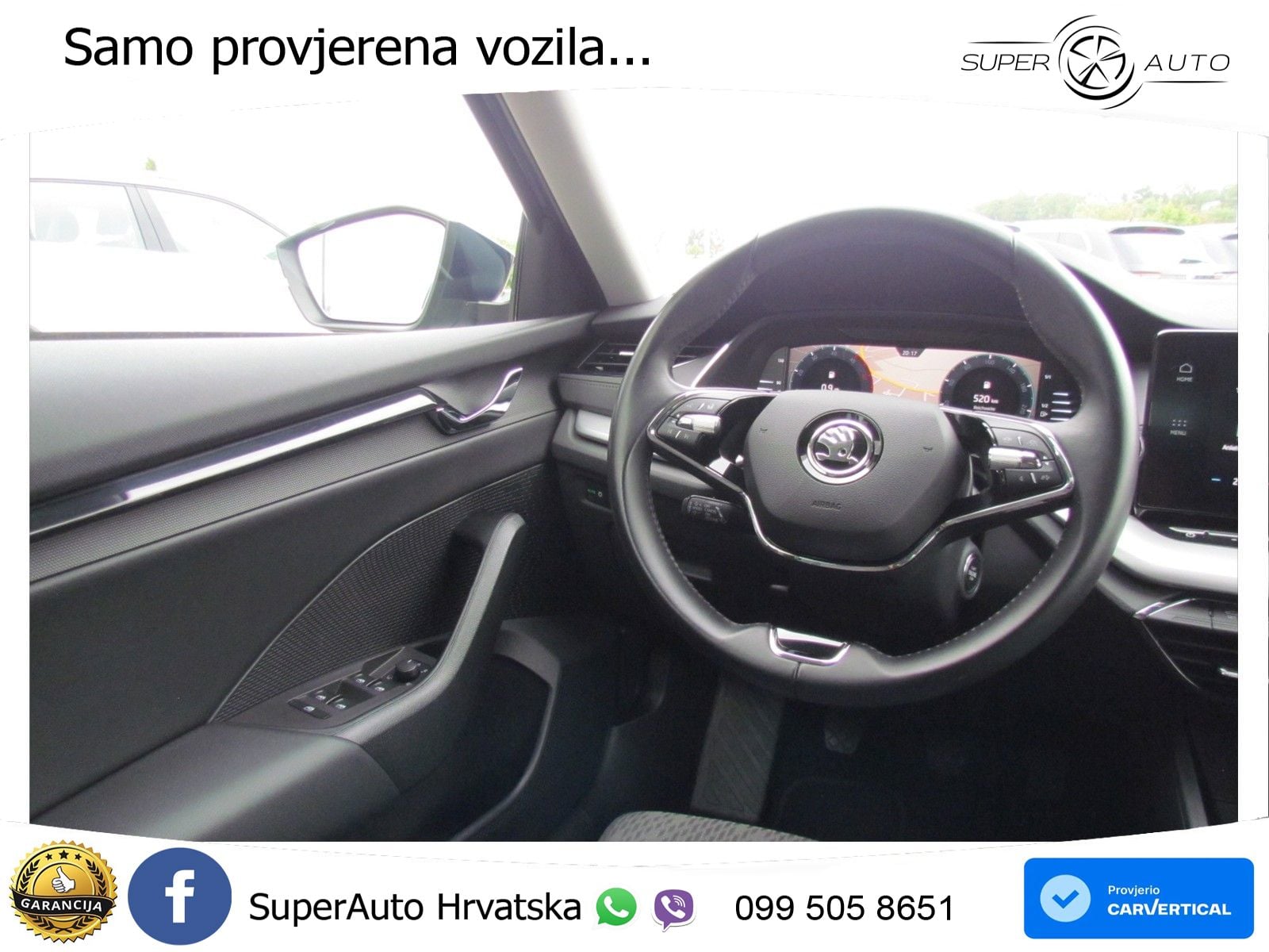 Škoda Octavia Combi 2.0 TDI (150 KS) MATRIX+GR SJED+KAM