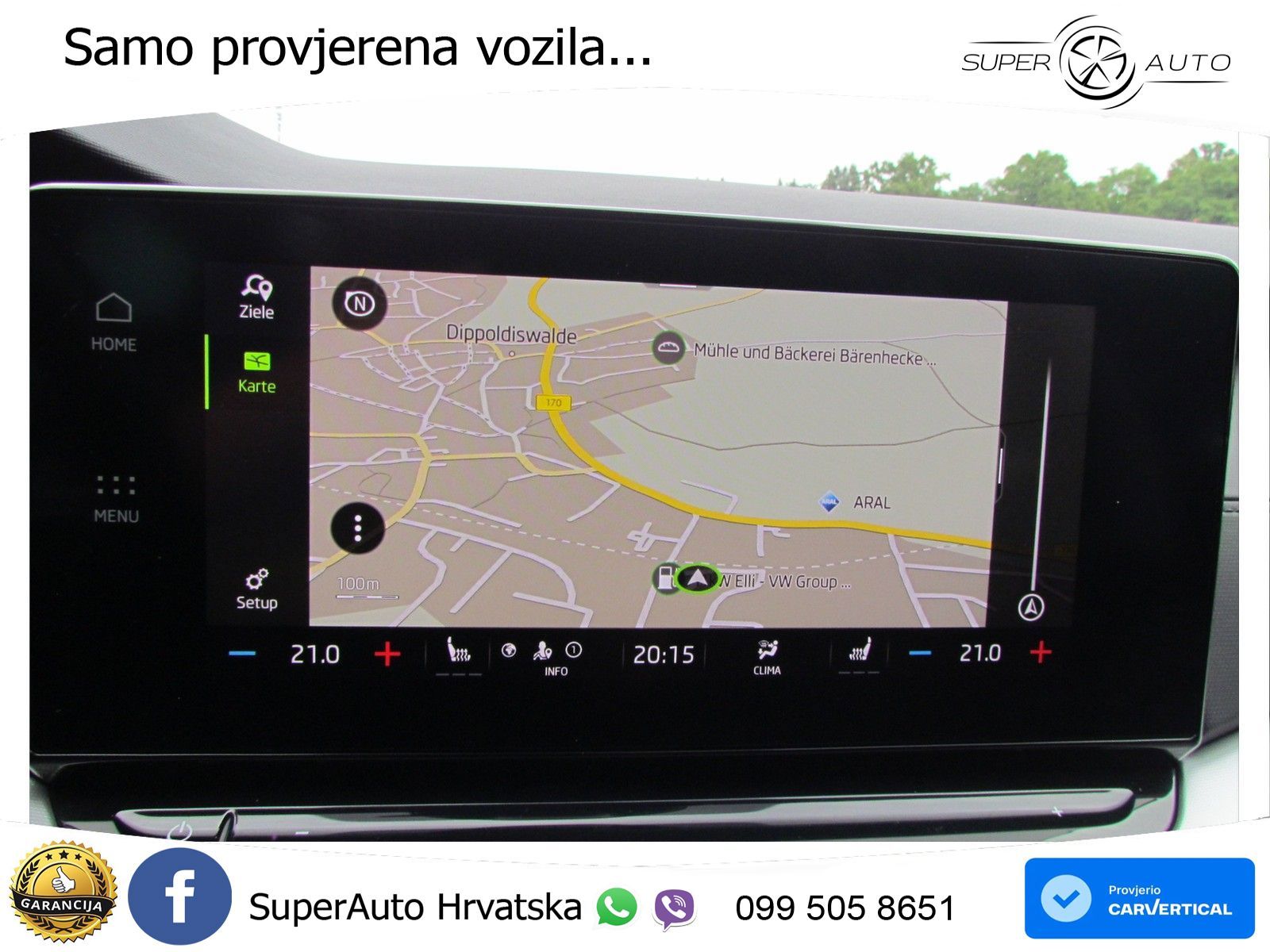 Škoda Octavia Combi 2.0 TDI (150 KS) MATRIX+GR SJED+KAM