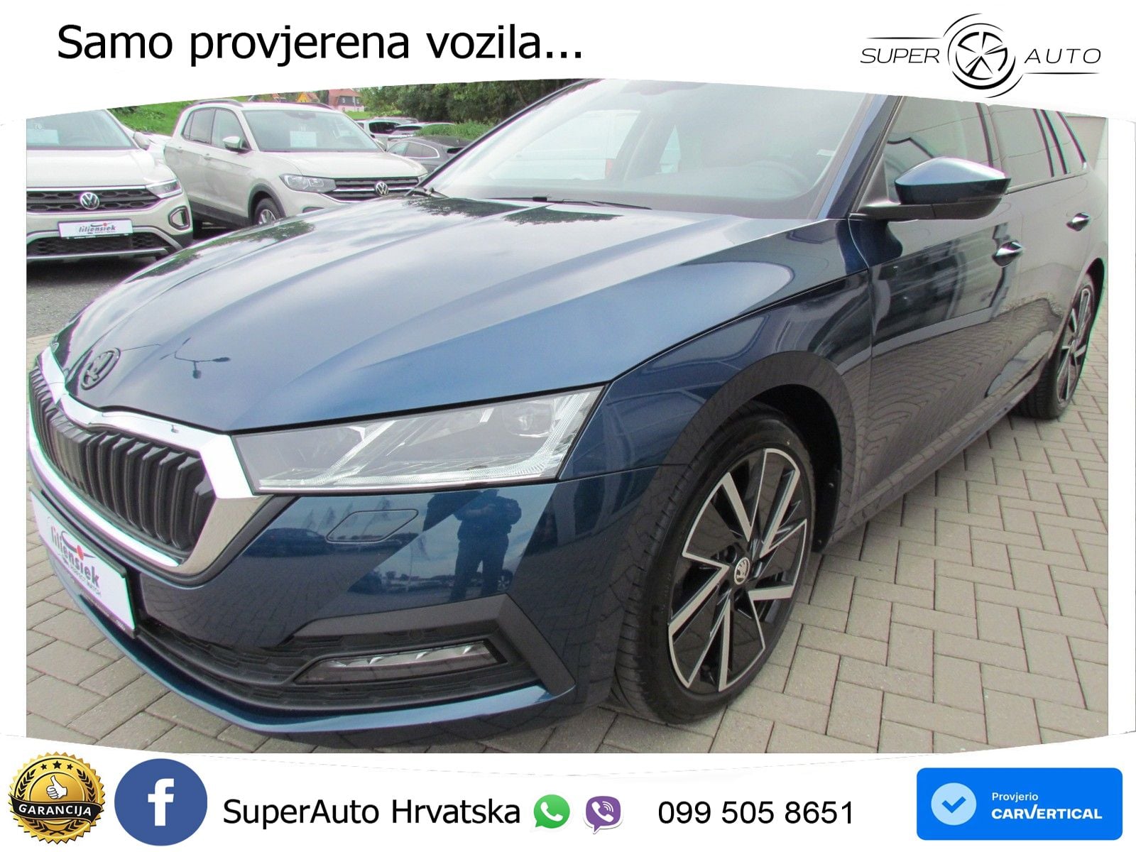 Škoda Octavia Combi 2.0 TDI (150 KS) MATRIX+GR SJED+KAM