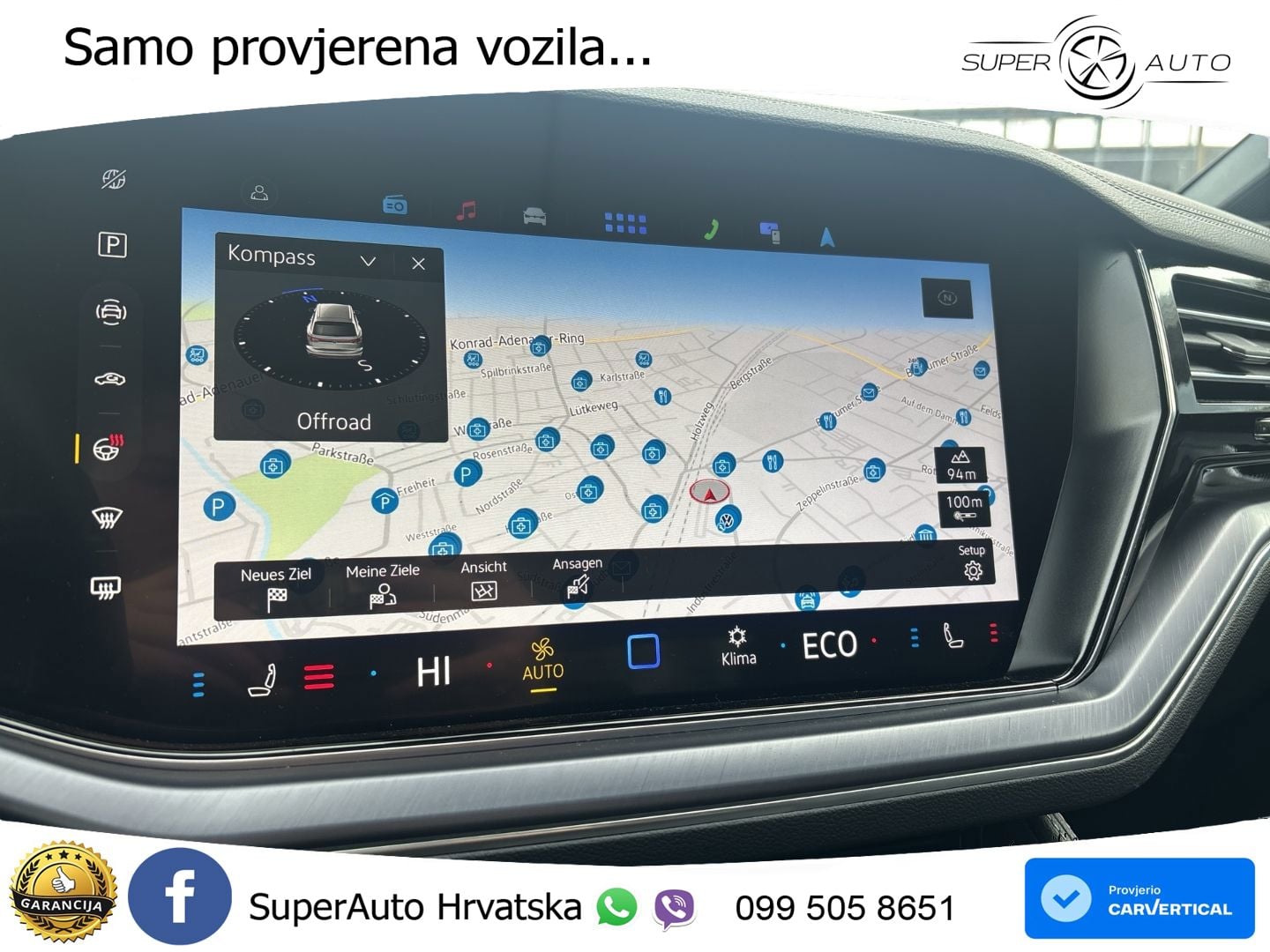 Volkswagen Touareg 3.0 V6 TDI (231 KS) 4MOTION Tiptronic R-Line ZRAČNI+ACC+4xGR SJED+KAM