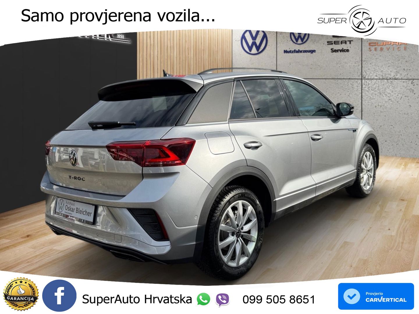 Volkswagen T-Roc 1.5 TSI (150 KS) DSG LED+GR SJED+ACC