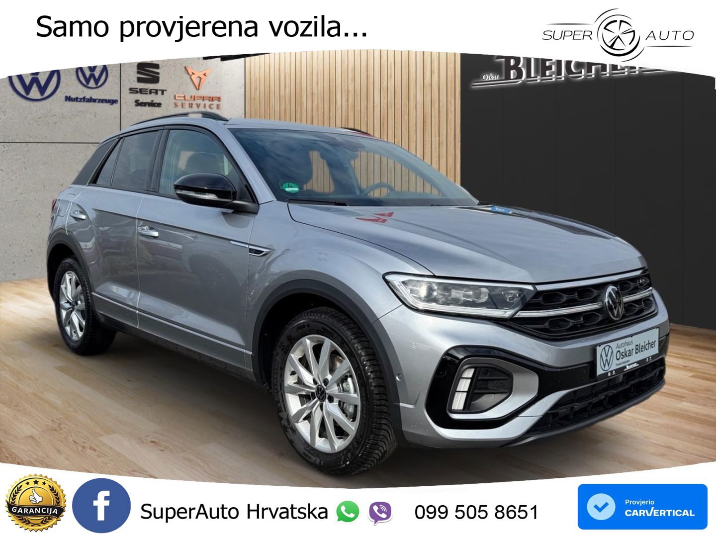Volkswagen T-Roc 1.5 TSI (150 KS) DSG LED+GR SJED+ACC
