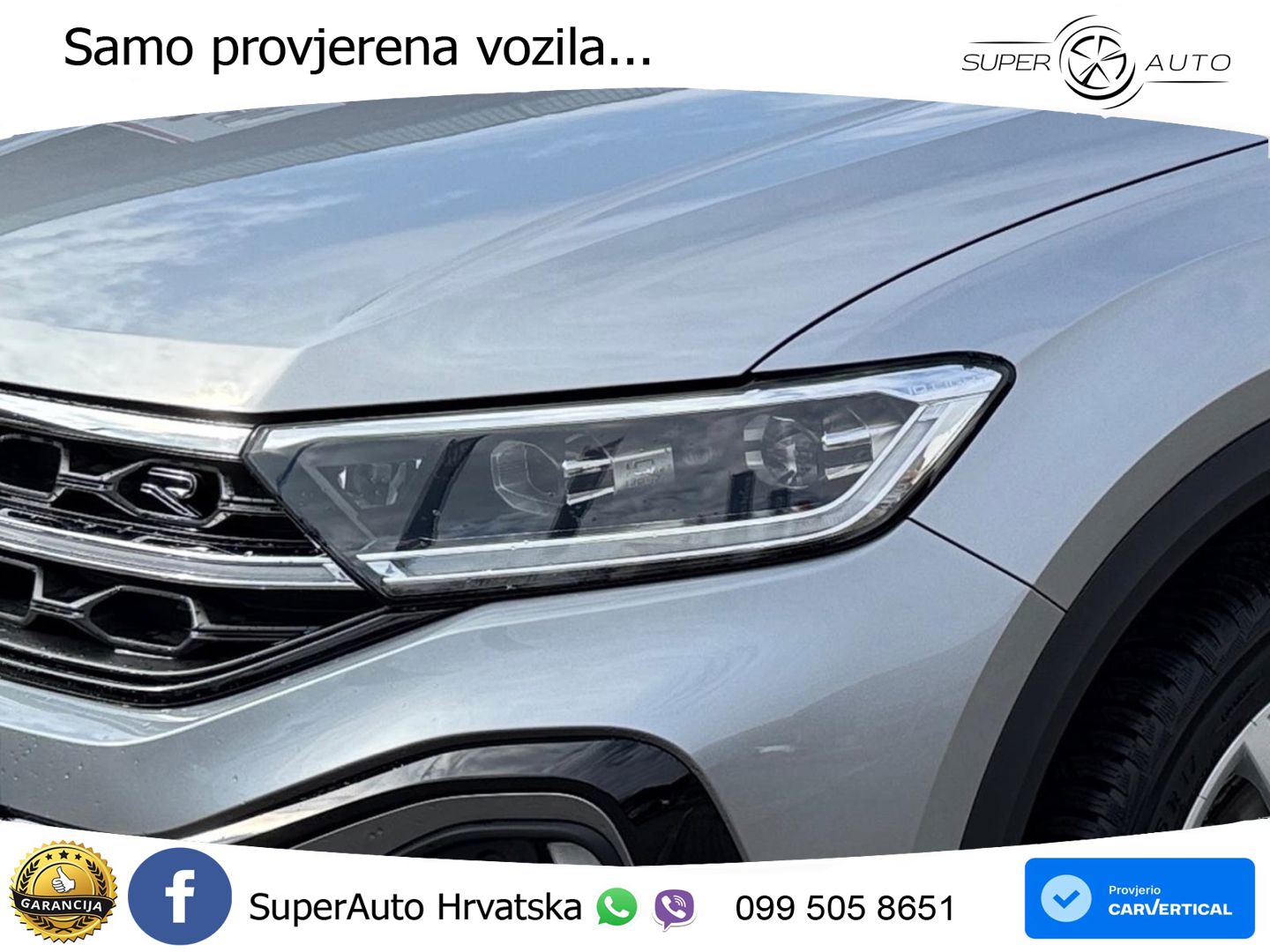Volkswagen T-Roc 1.5 TSI (150 KS) DSG LED+GR SJED+ACC