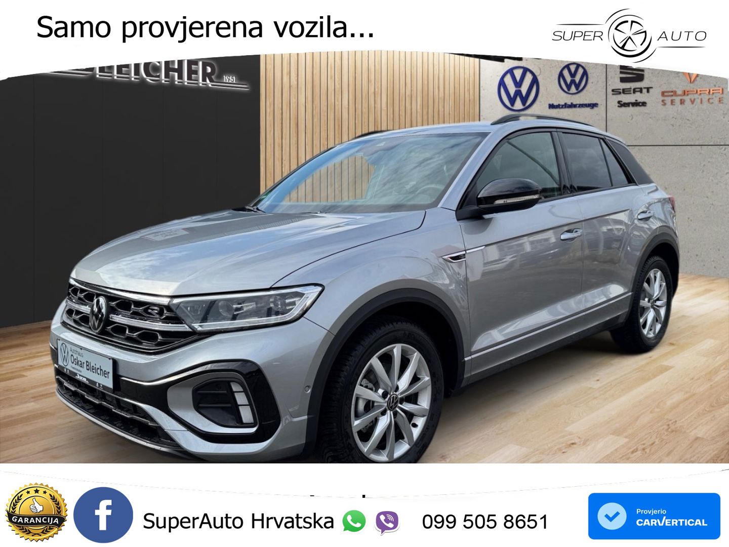 Volkswagen T-Roc 1.5 TSI (150 KS) DSG LED+GR SJED+ACC