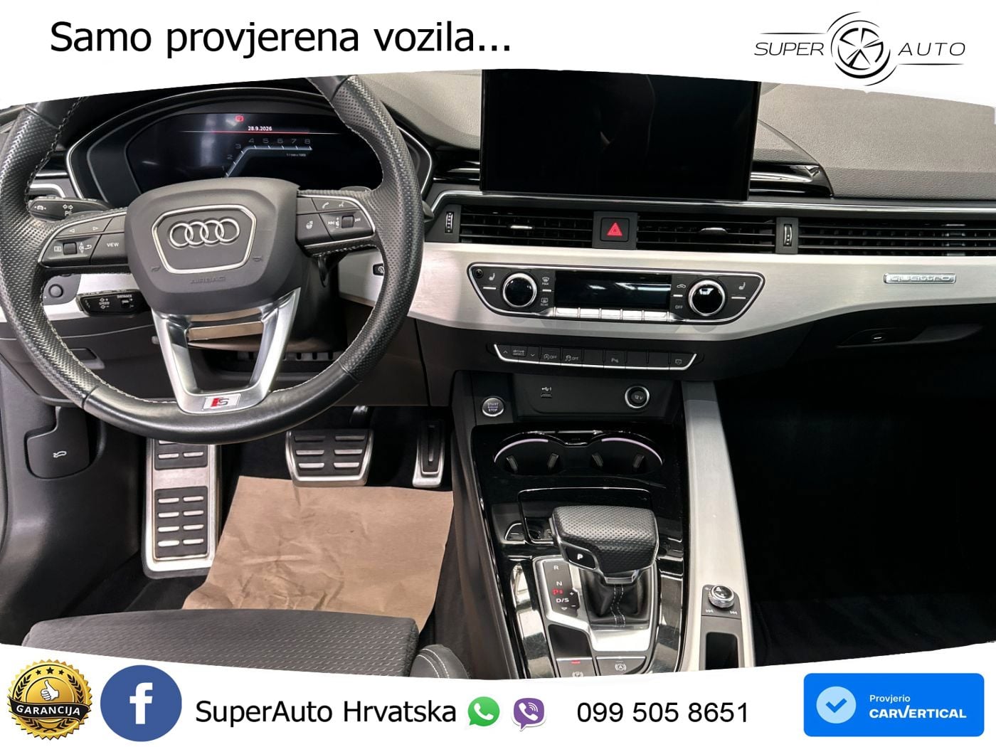 Audi A5 Sportback  40 TFSI (204 KS) quattro S tronic S line LED+GR SJED+ACC