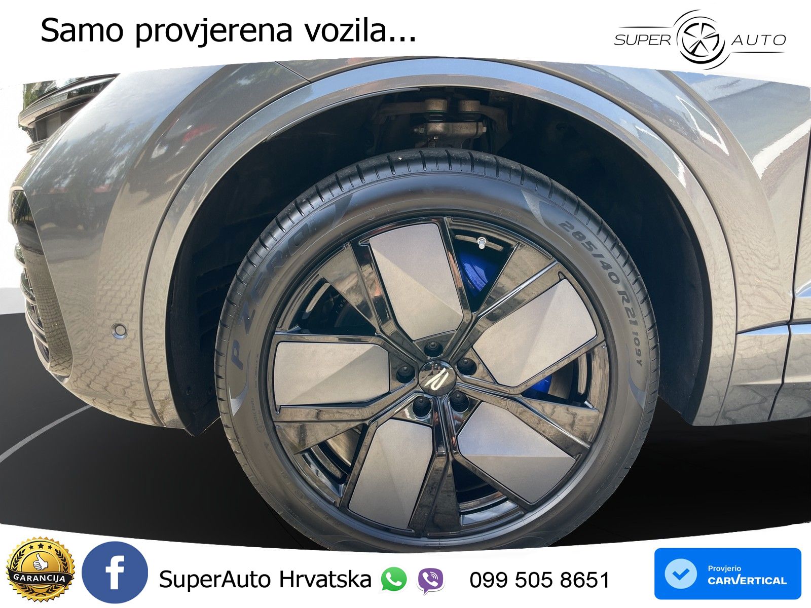 Volkswagen Touareg R 3.0 V6 TFSI (462 KS) 4MOTION Tiptronic ZRAČNI+ACC+4xGR SJED+KAM
