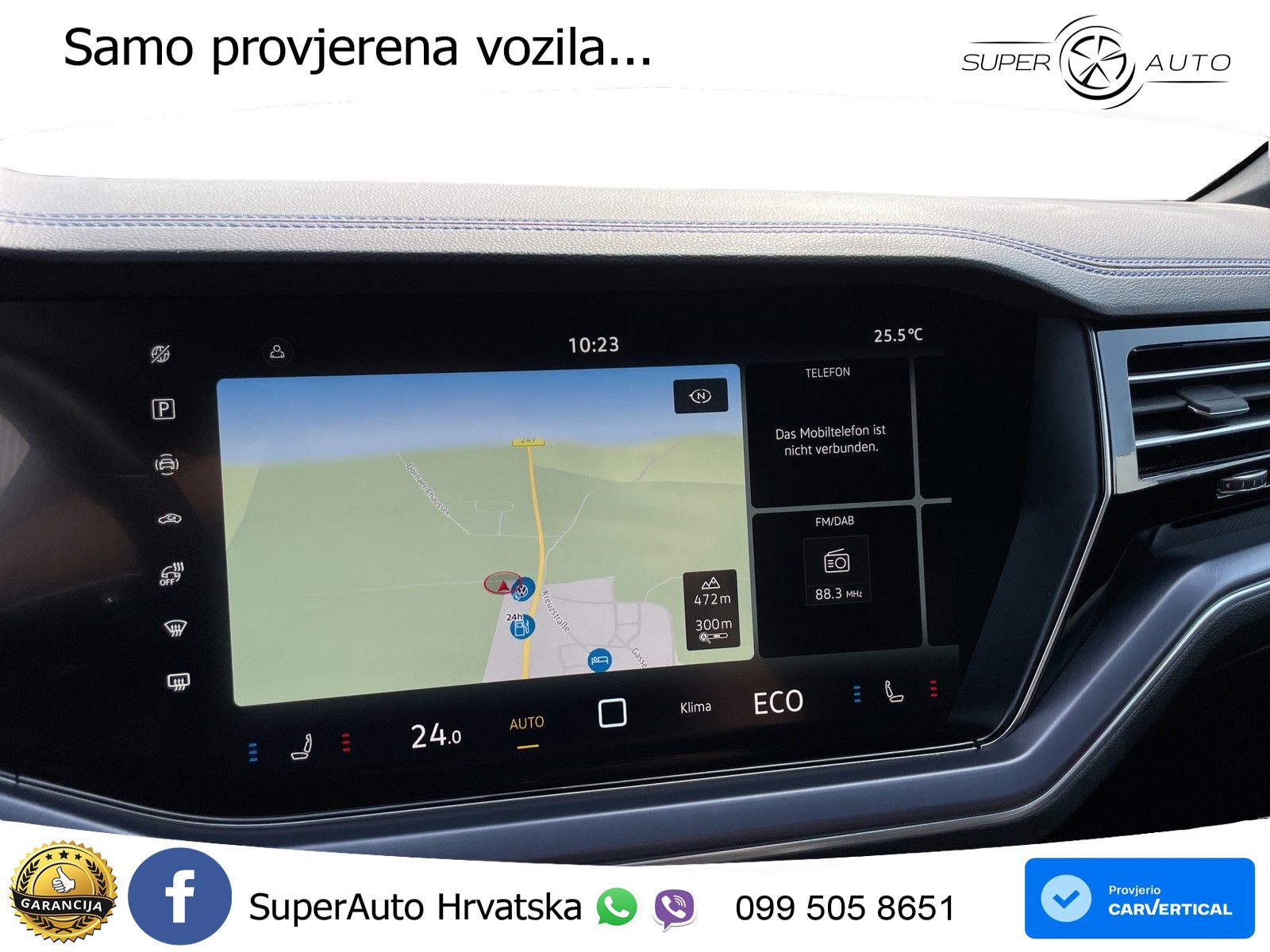 Volkswagen Touareg R 3.0 V6 TFSI (462 KS) 4MOTION Tiptronic ZRAČNI+ACC+4xGR SJED+KAM