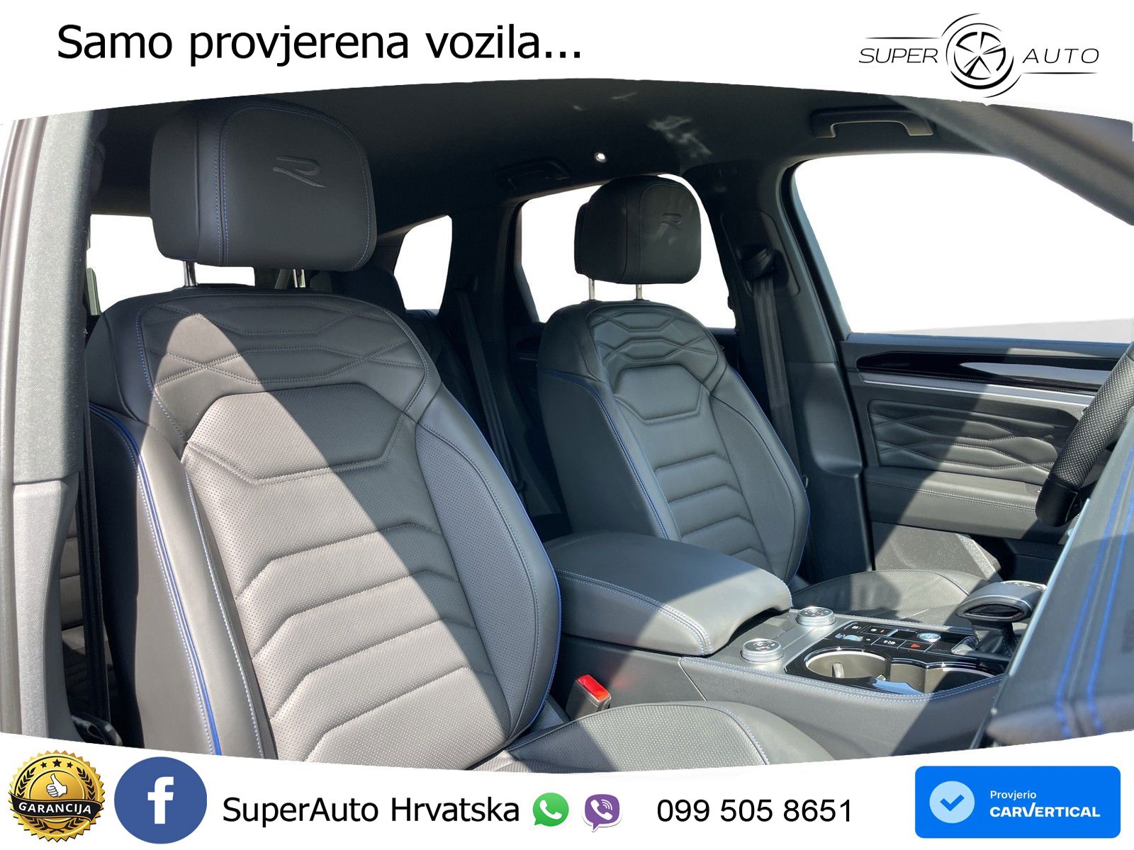 Volkswagen Touareg R 3.0 V6 TFSI (462 KS) 4MOTION Tiptronic ZRAČNI+ACC+4xGR SJED+KAM