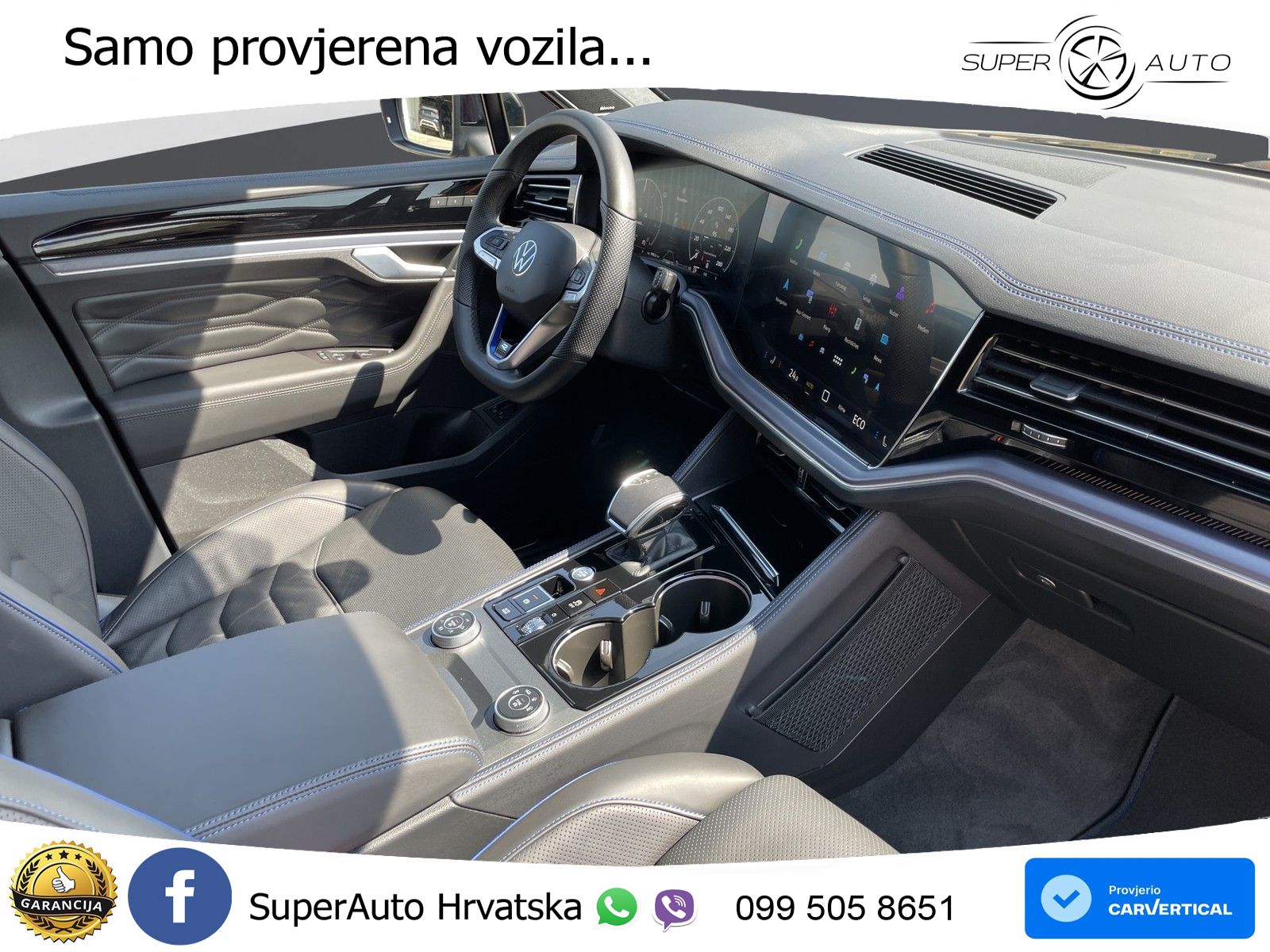 Volkswagen Touareg R 3.0 V6 TFSI (462 KS) 4MOTION Tiptronic ZRAČNI+ACC+4xGR SJED+KAM