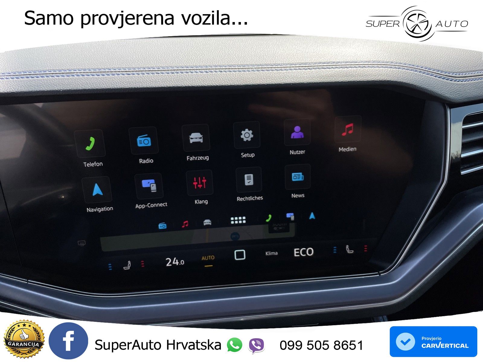 Volkswagen Touareg R 3.0 V6 TFSI (462 KS) 4MOTION Tiptronic ZRAČNI+ACC+4xGR SJED+KAM