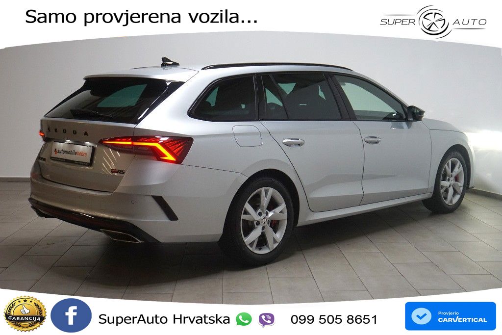 Škoda Octavia Combi RS 2.0 TSI (245 KS) DSG