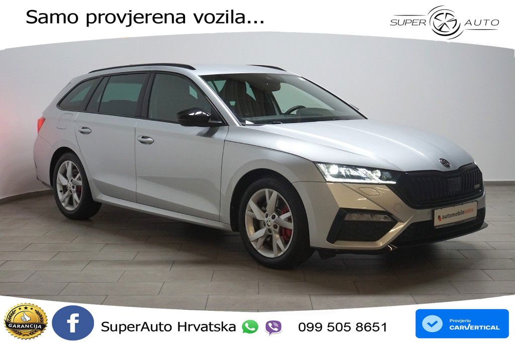 Škoda Octavia Combi RS 2.0 TSI (245 KS) DSG
