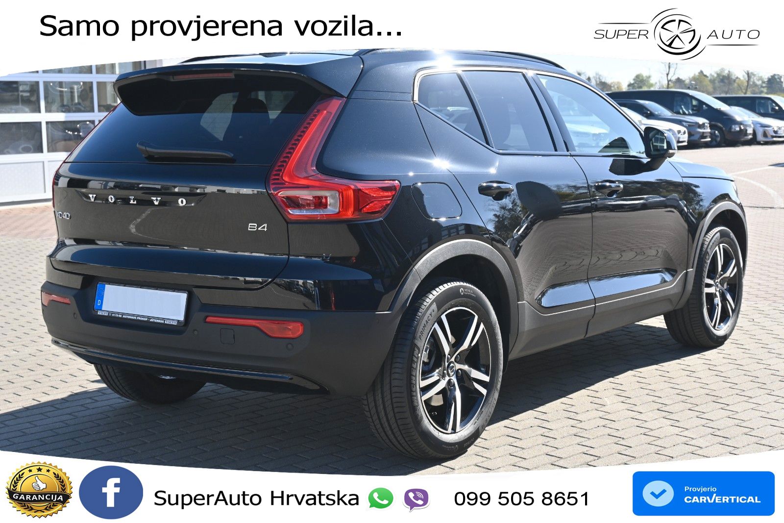 Volvo XC40 2.0 B4 197 KS Automatic LED+GR SJED+ACC