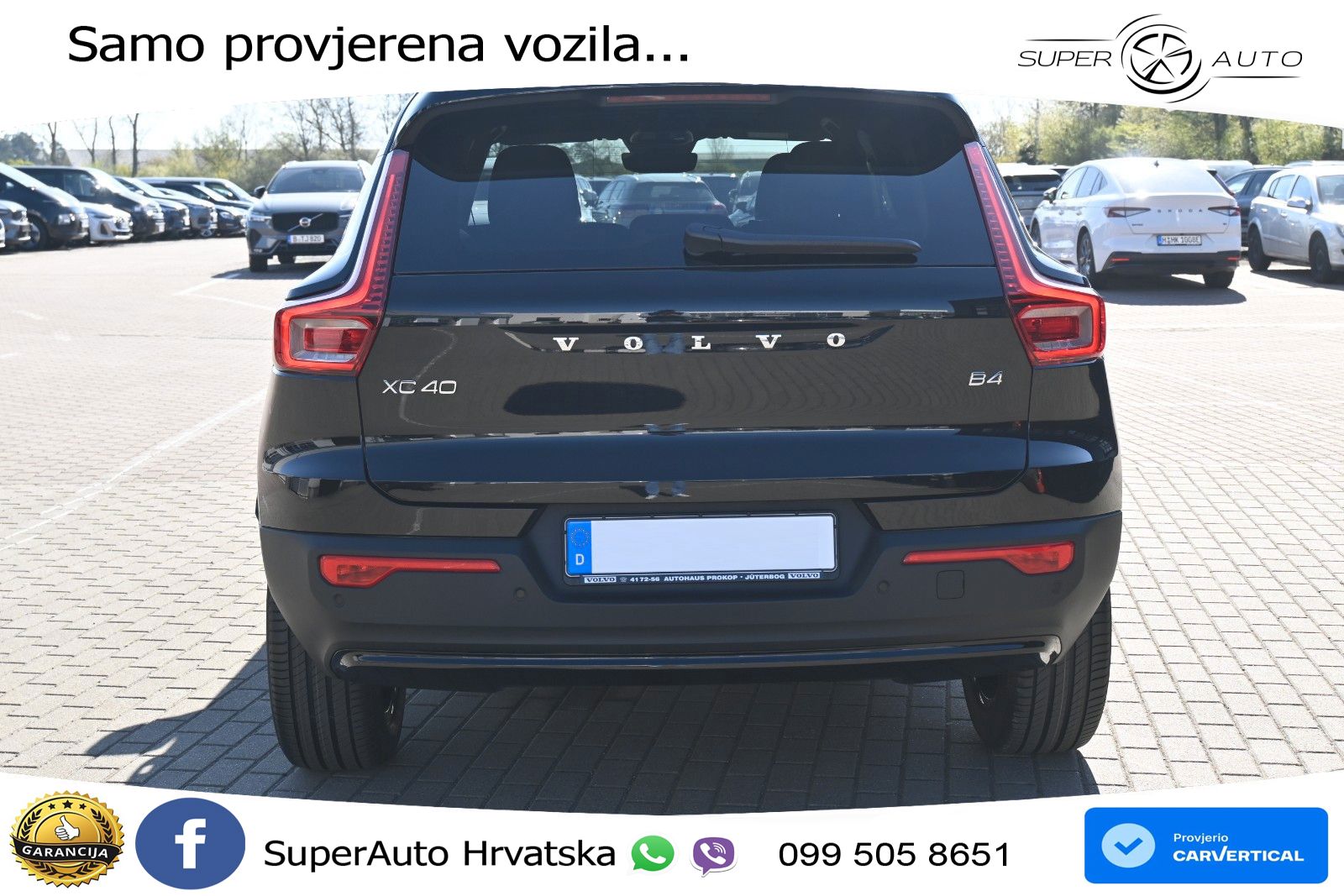 Volvo XC40 2.0 B4 197 KS Automatic LED+GR SJED+ACC
