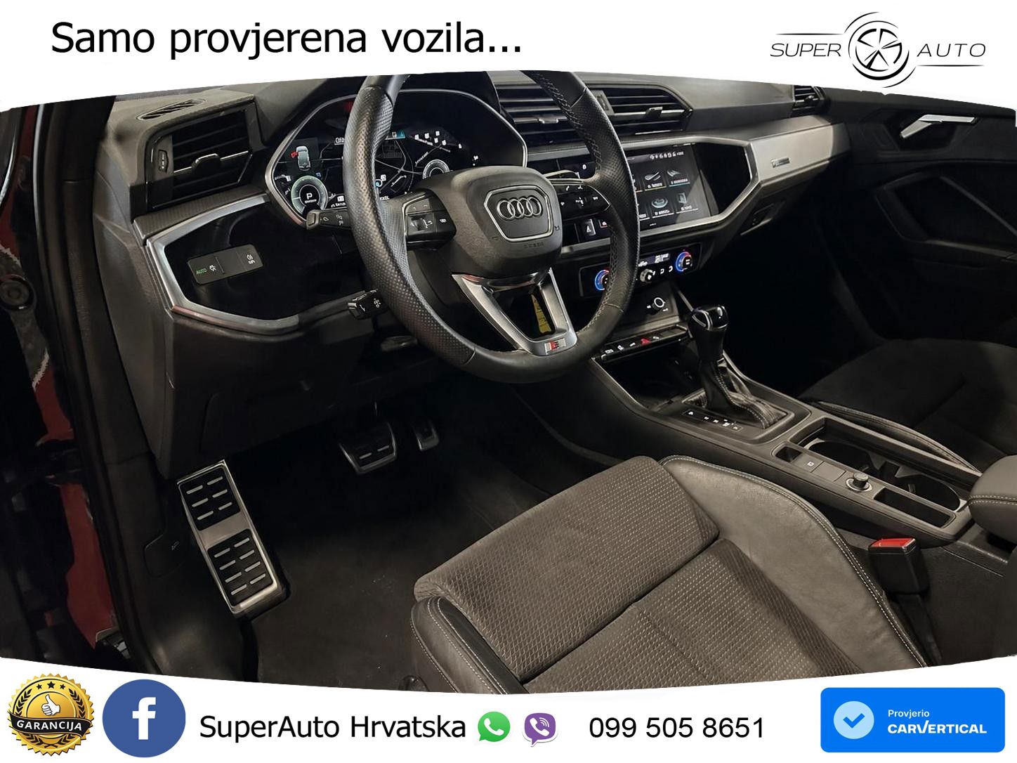 Audi Q3 Sportback 45 TFSIe (245 KS) S tronic S line