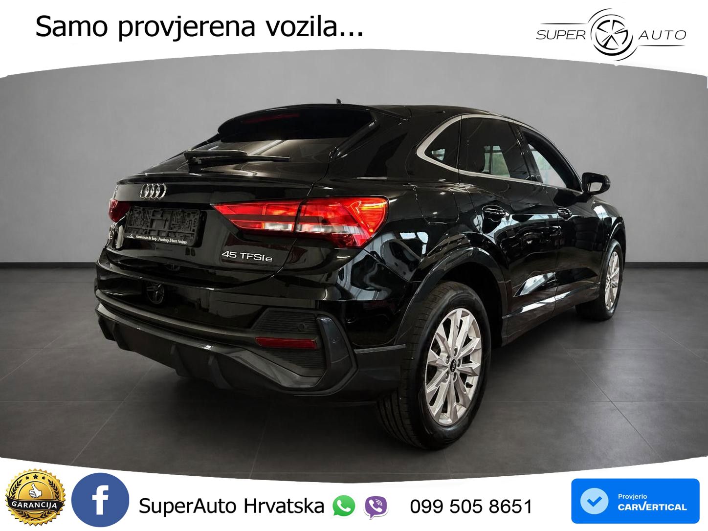 Audi Q3 Sportback 45 TFSIe (245 KS) S tronic S line