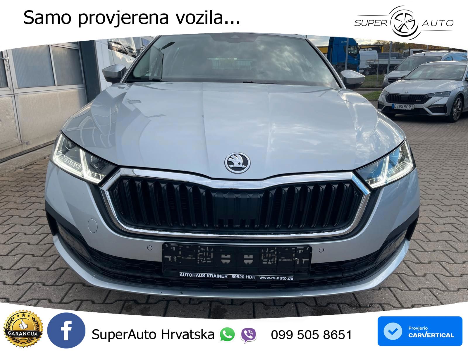 Škoda Octavia Combi 2.0 TDI (150 KS) LED+GR SJED+ACC