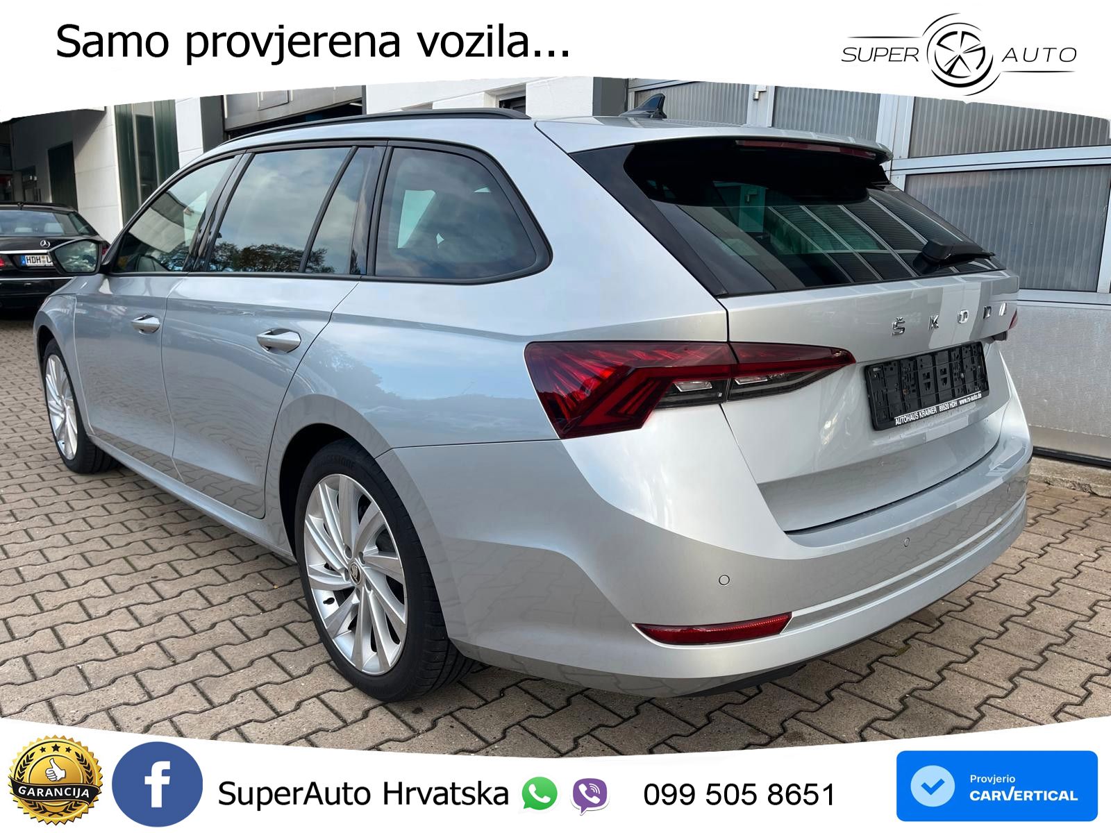 Škoda Octavia Combi 2.0 TDI (150 KS) LED+GR SJED+ACC