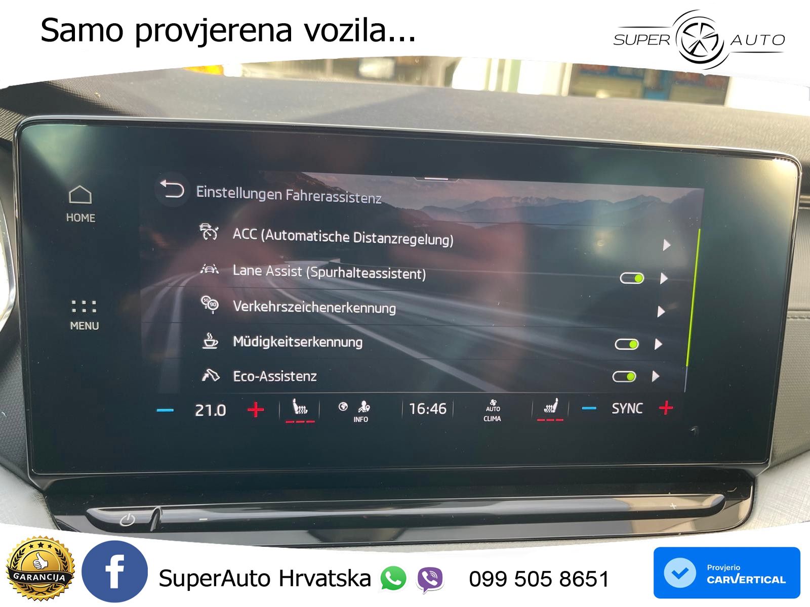 Škoda Octavia Combi 2.0 TDI (150 KS) LED+GR SJED+ACC