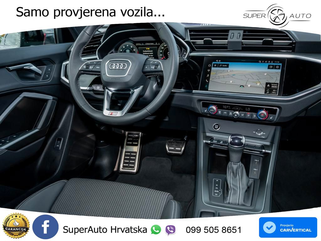 Audi Q3 II Sportback 35 TFSI (150 KS) S tronic 2x S line LED+GR SJED+ACC
