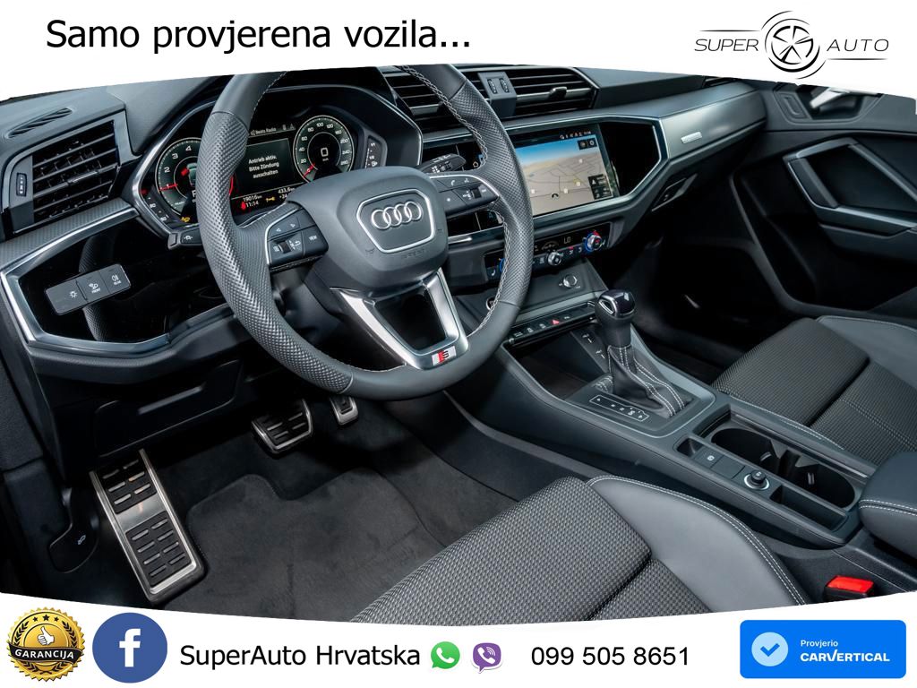 Audi Q3 II Sportback 35 TFSI (150 KS) S tronic 2x S line LED+GR SJED+ACC