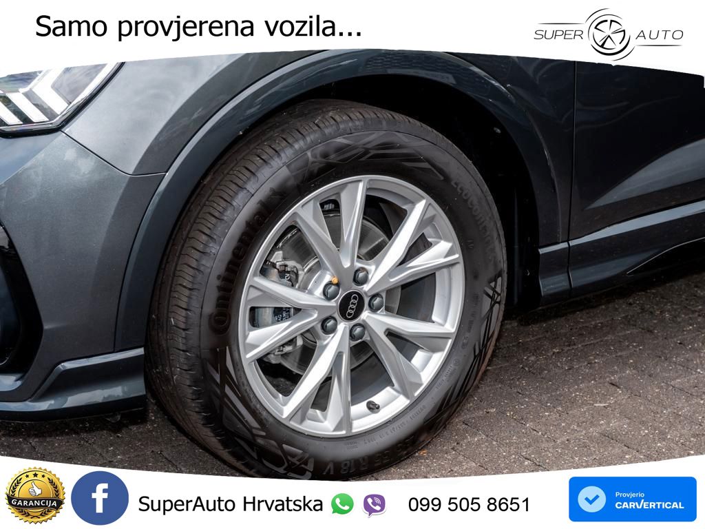 Audi Q3 II Sportback 35 TFSI (150 KS) S tronic 2x S line LED+GR SJED+ACC