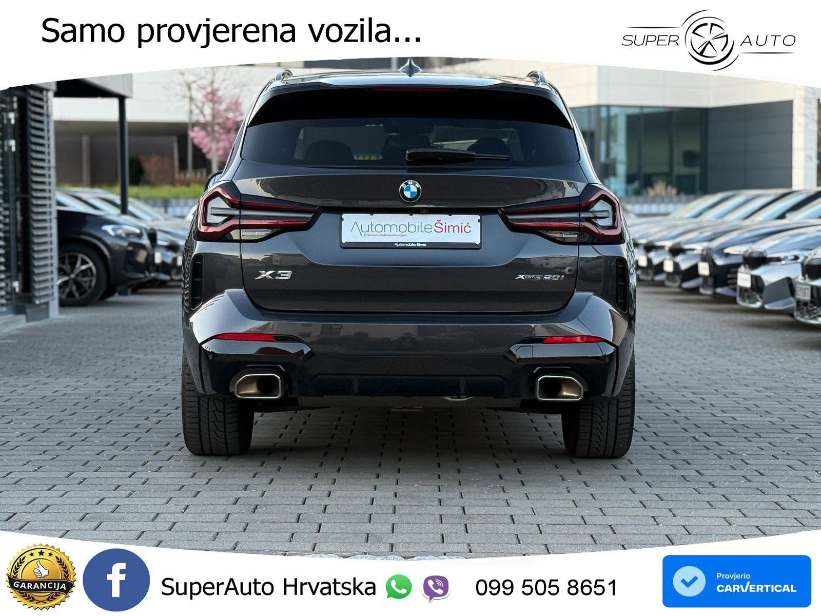 BMW X3 20i xDrive Steptronic M Sport LED+GR SJED+ACC