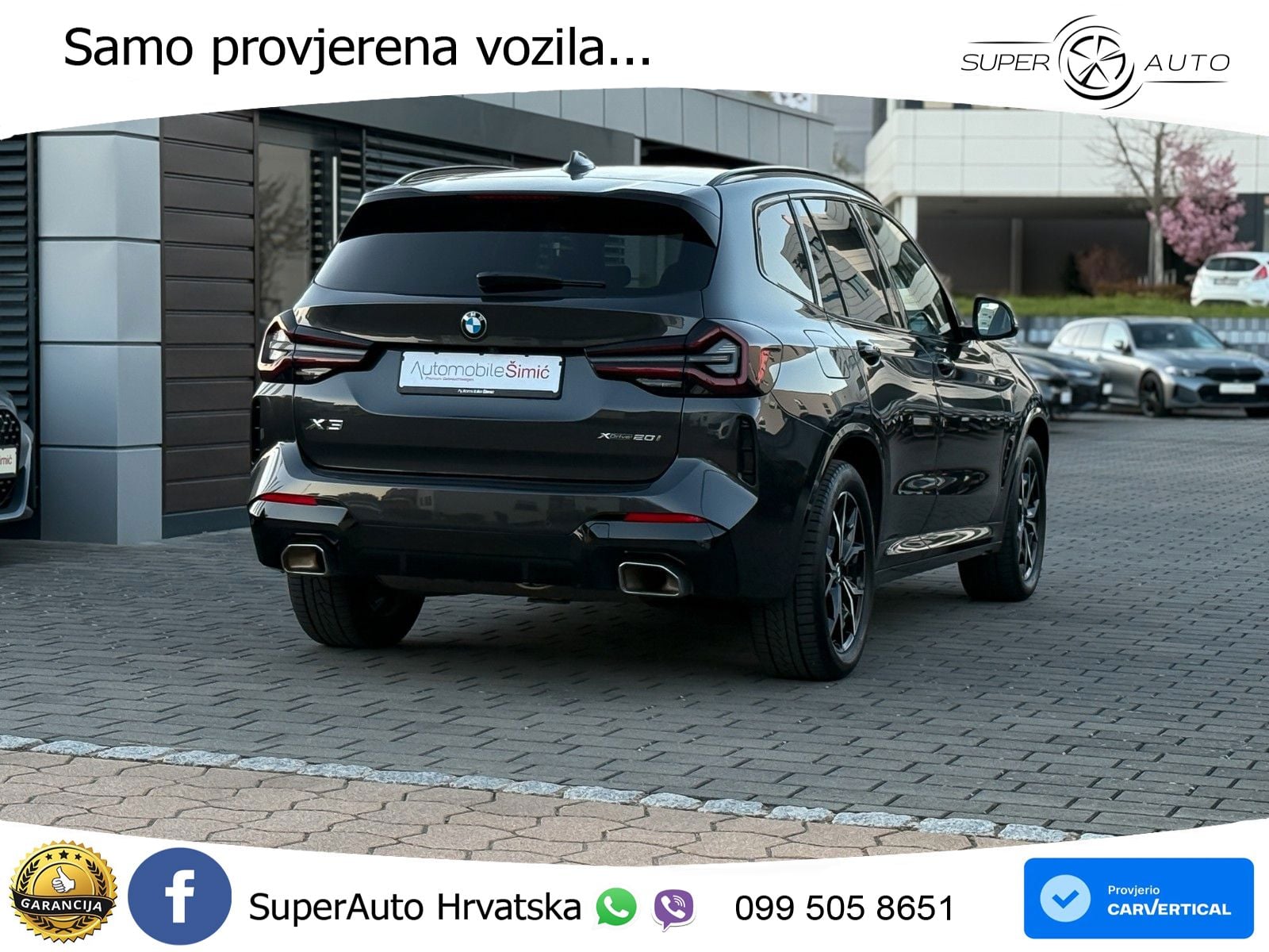 BMW X3 20i xDrive Steptronic M Sport LED+GR SJED+ACC
