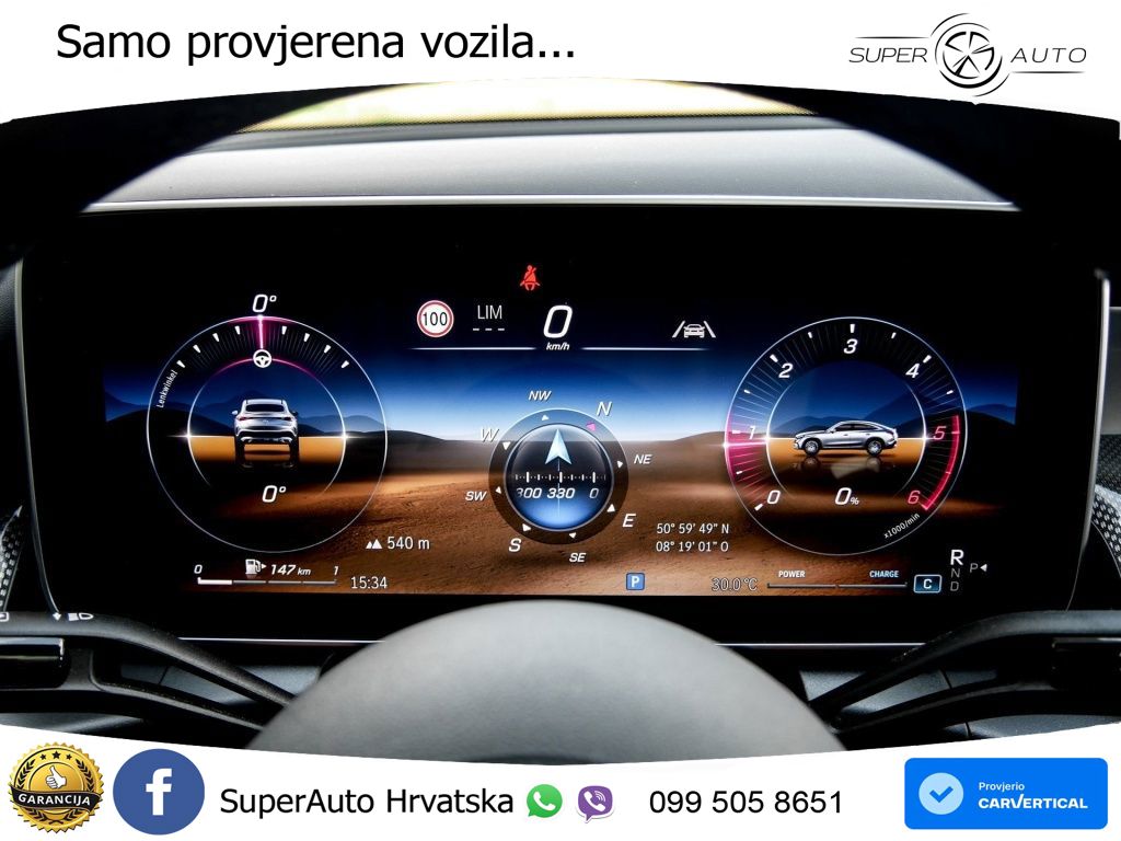 Mercedes GLC Coupe 300d (269 KS) 4MATIC 9G-TRONIC AMG ACC+GR SJED+360+PANO