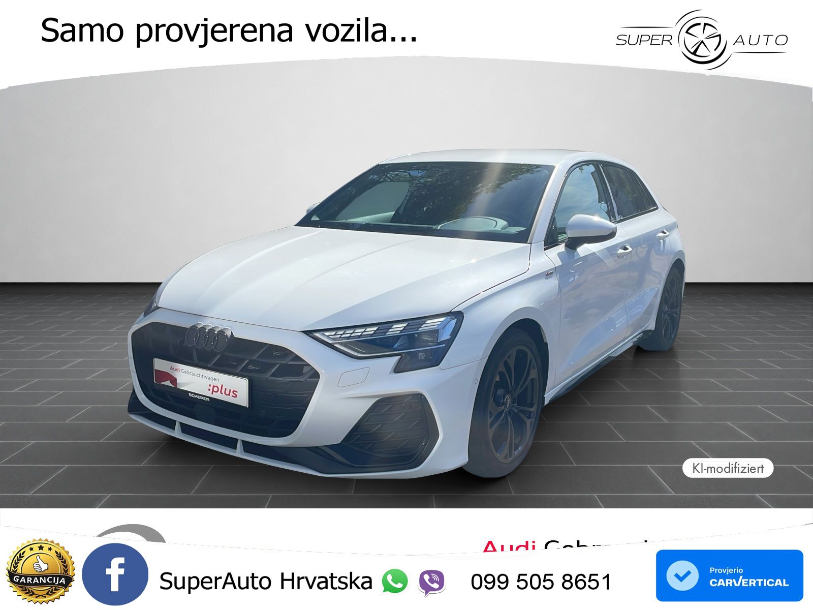 Audi A3 35 TFSI (150 KS) S line LED+GR SJED+ACC