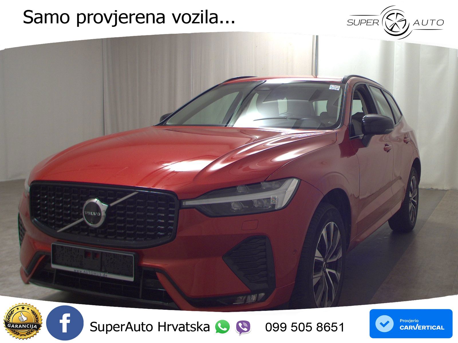 Volvo XC60 B4 Diesel FWD Geartronic ACC+GR SJED+360+PANO