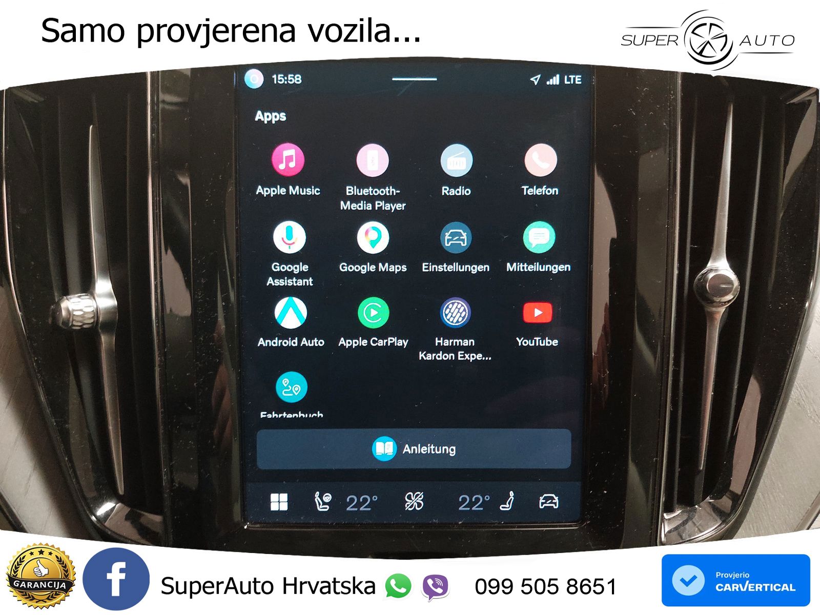 Volvo XC60 B4 Diesel FWD Geartronic ACC+GR SJED+360+PANO