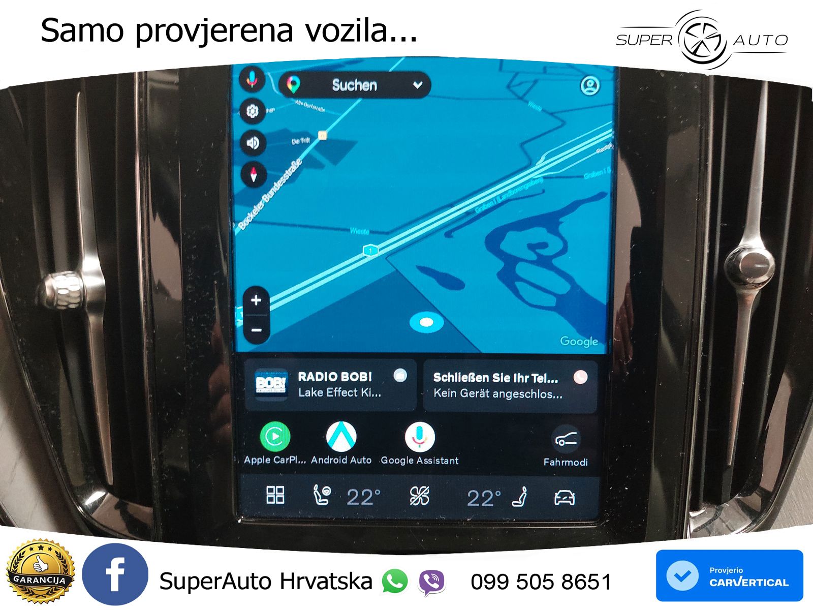 Volvo XC60 B4 Diesel FWD Geartronic ACC+GR SJED+360+PANO