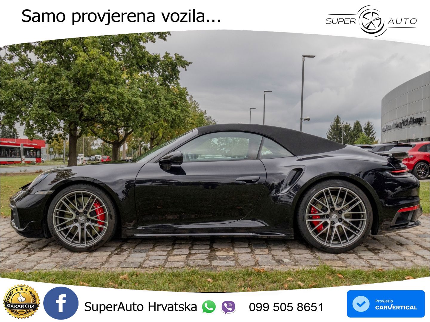 Porsche 911 Turbo Cabriolet 3.8 (580 KS) PDK LED+GR SJED+ACC